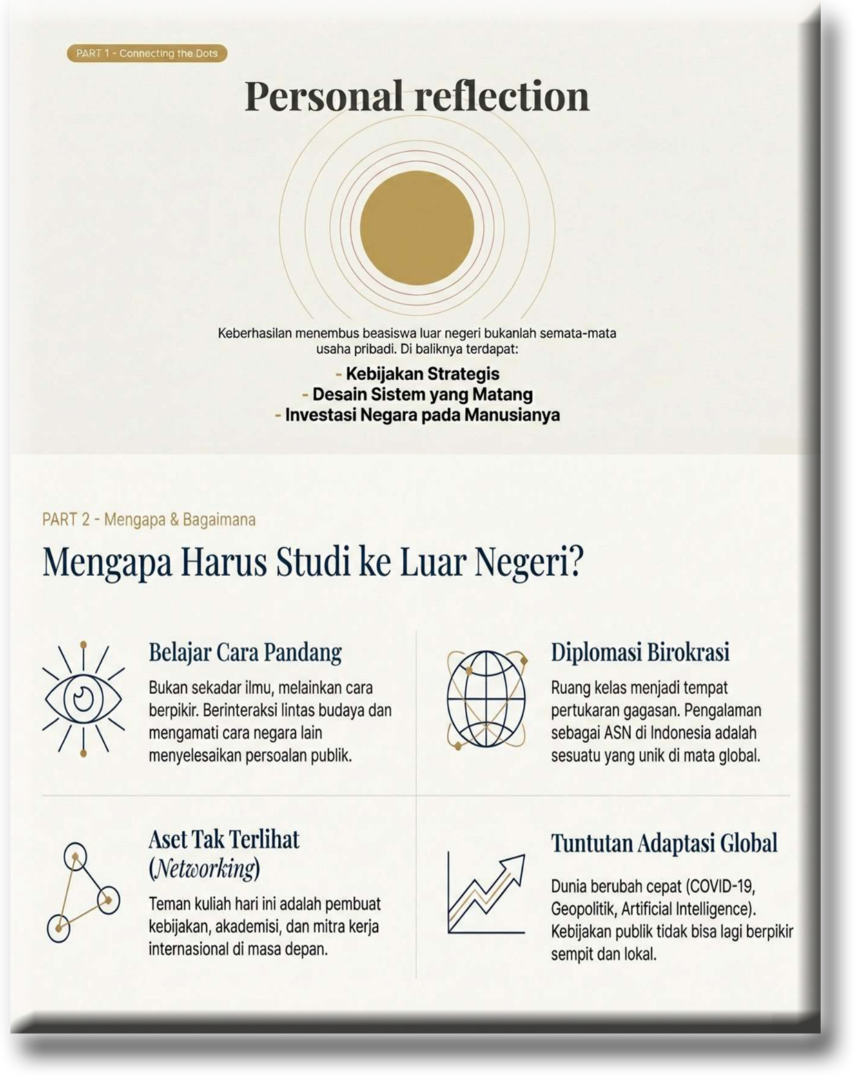 Personal Reflection - Dari ASN ke Dunia Kampus