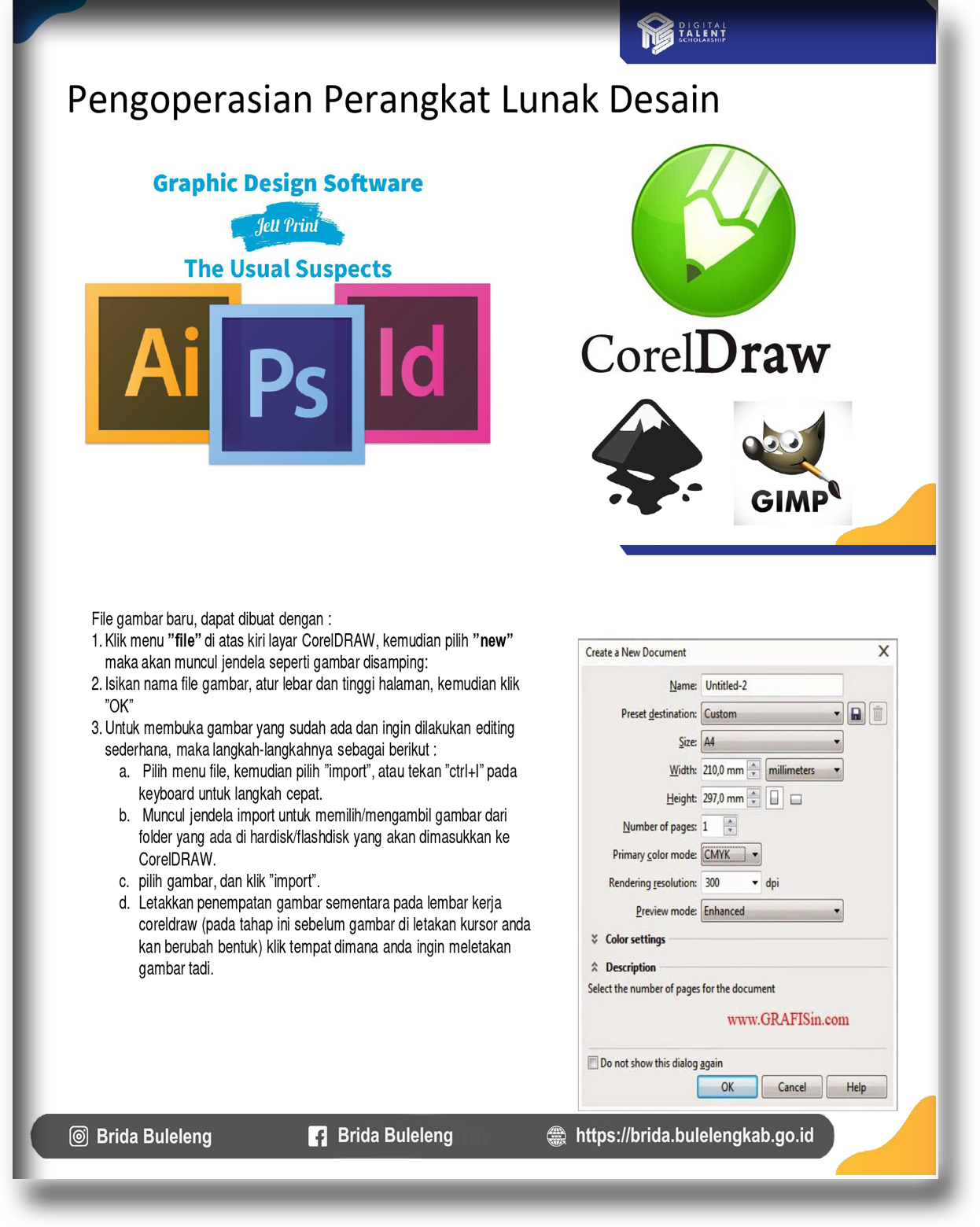 Teknik Dasar Pengoperasian Perangkat Lunak