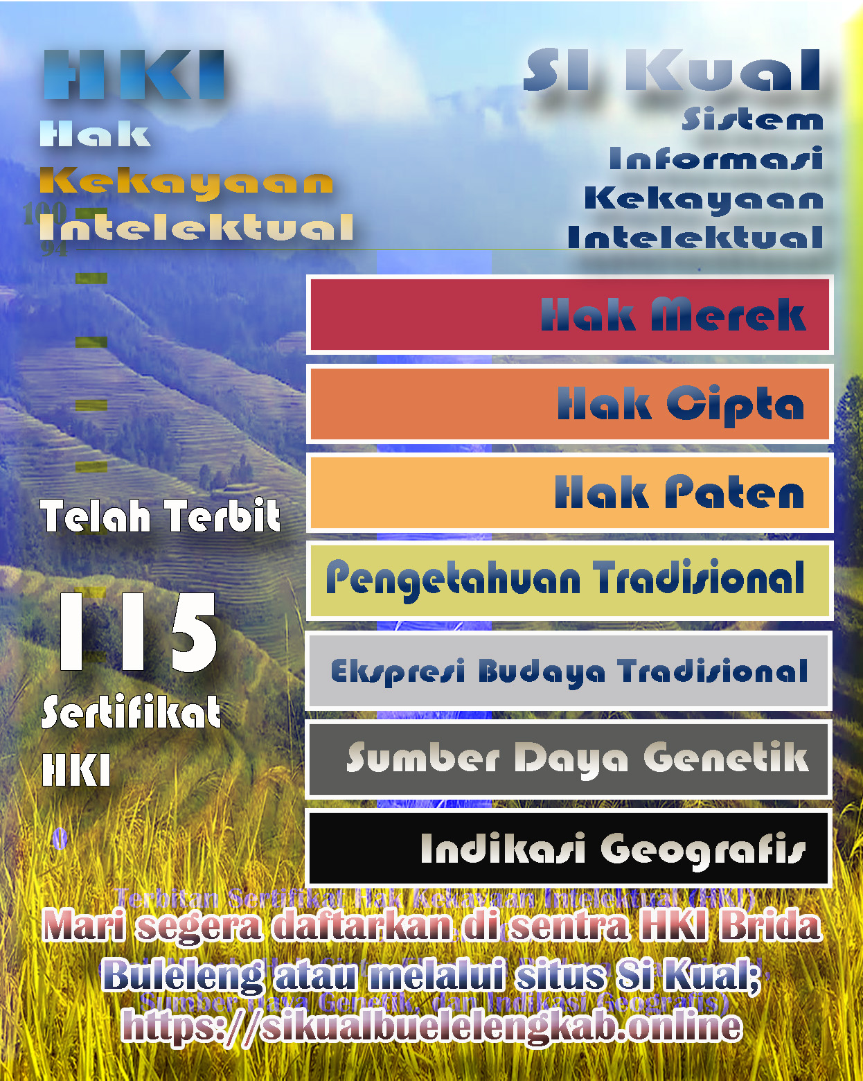 Terbitan HKI Per Mei 2025